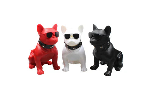 Red, white anf black Pupies Bluetooth Speaker