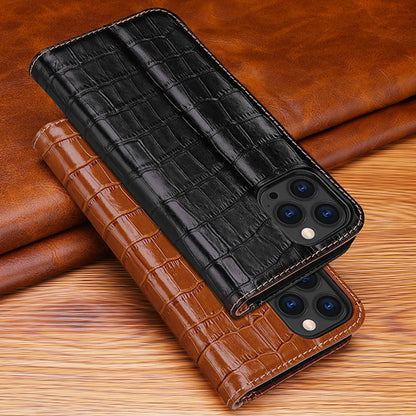 iPhone 11 Crocodile Flip Wallet