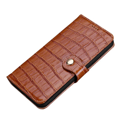 iPhone 11 Crocodile Flip Wallet