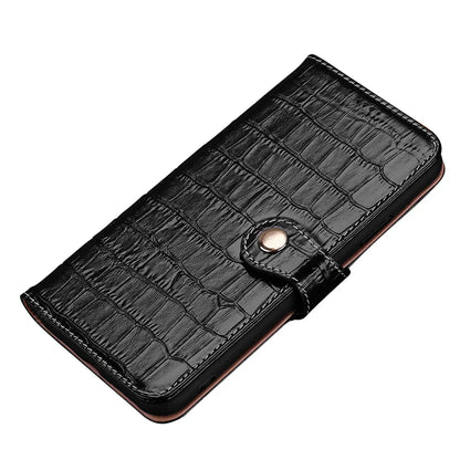 iPhone 11 Crocodile Flip Wallet