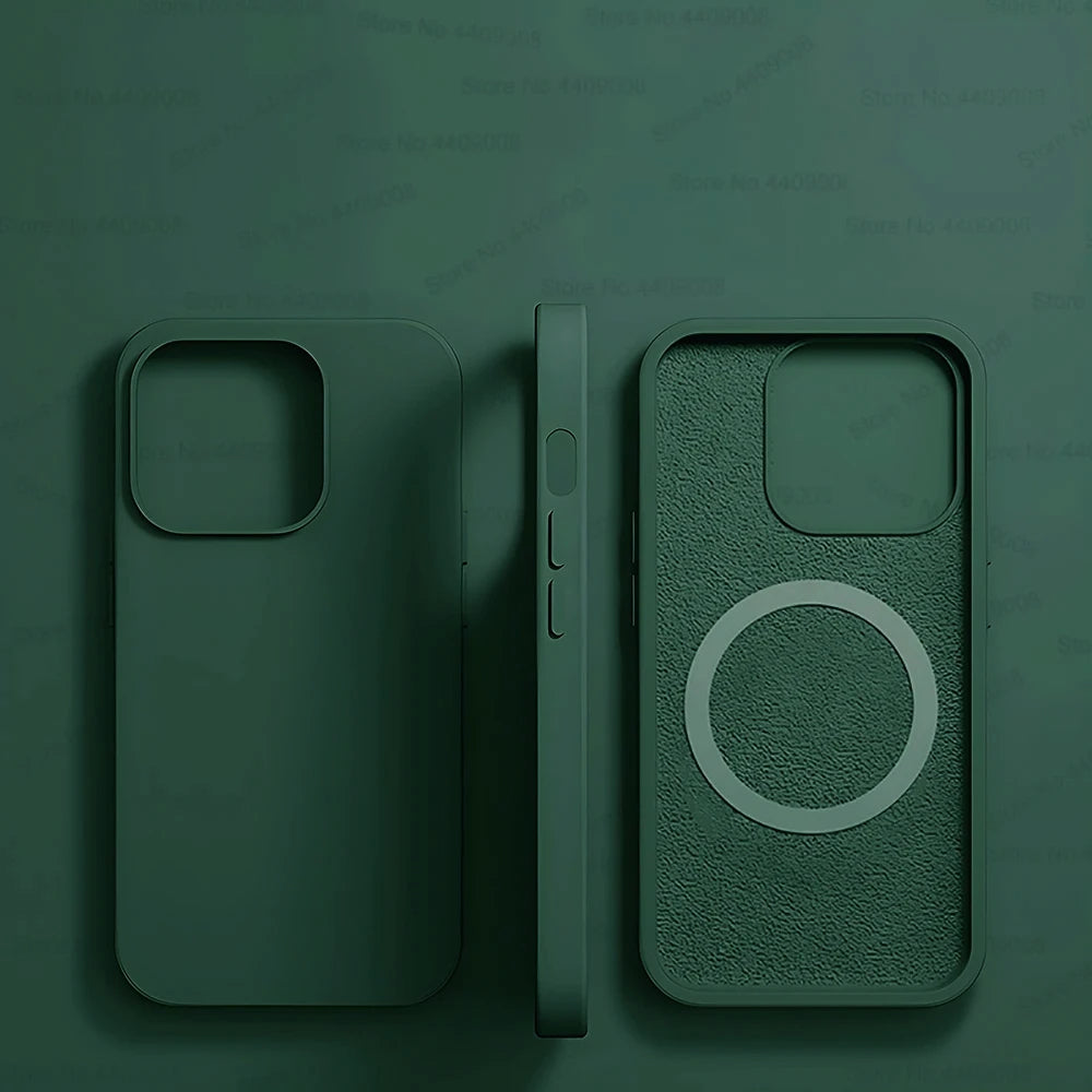 Funda de silicona líquida Magsafe para iPhone 13Pro