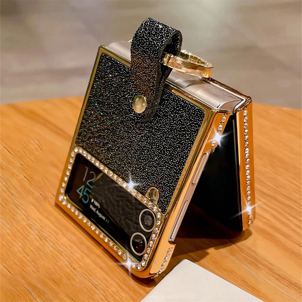 Funda de lujo a prueba de golpes para Z Flip 6