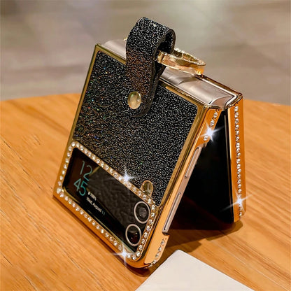 Funda de lujo a prueba de golpes para Z Flip 5