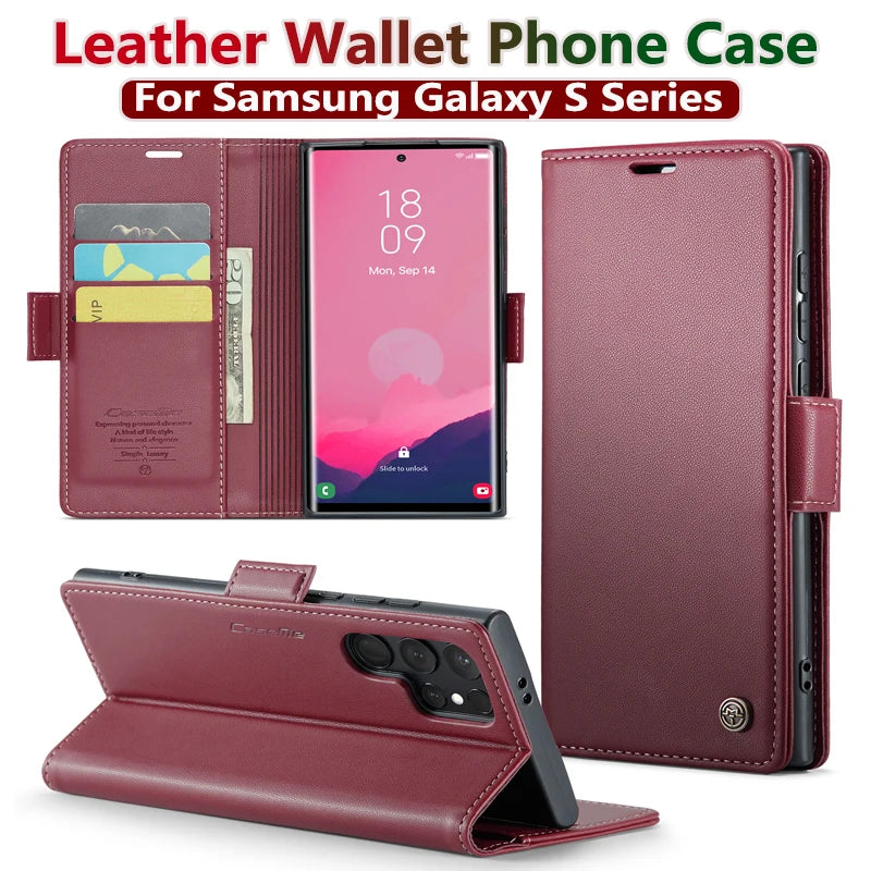 Funda tipo cartera para el S21 Ultra