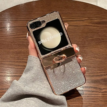 Funda rígida de lujo para Z Flip 5