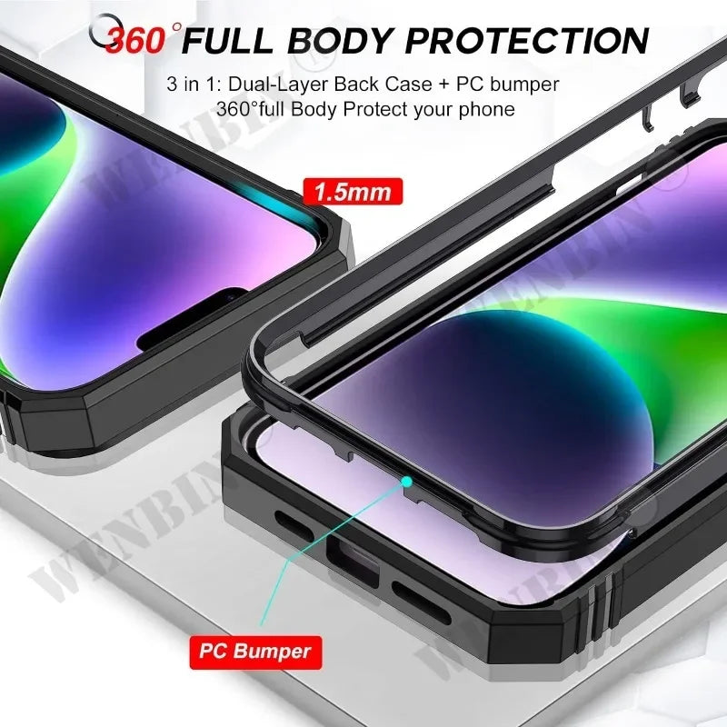 iPhone 16 Pro Max case – stylish and protective cover
Shockproof and slim case for iPhone 16 Pro Max
