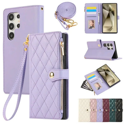 Funda tipo cartera cruzada S22