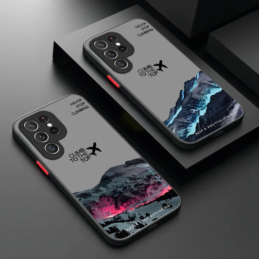 Funda mate para Note 10+