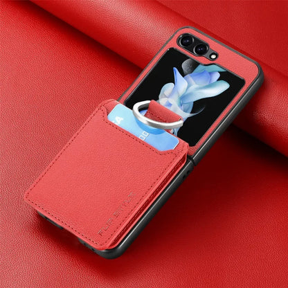 Cartera de cuero para Z Flip 5