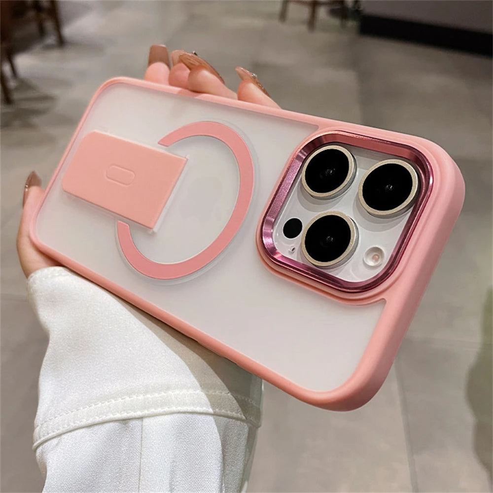 iPhone 17 MagSafe Kickstand Case – Stylish &Protective
