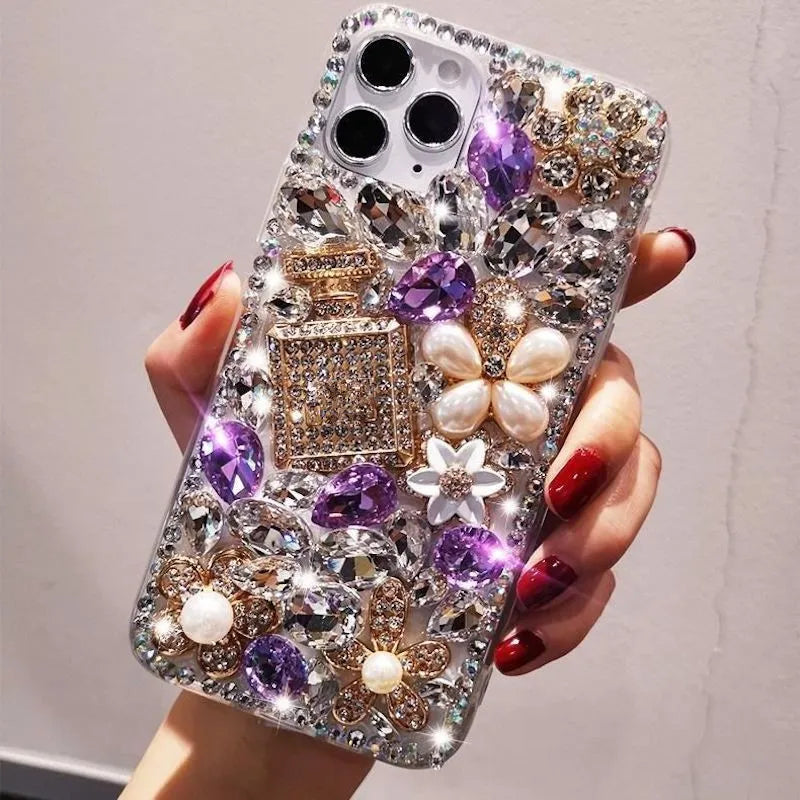 Estuche con diamantes de imitación para Note 20 Ultra