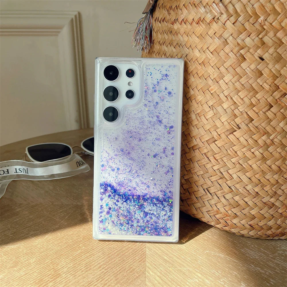 Funda suave de arena movediza para Note 10