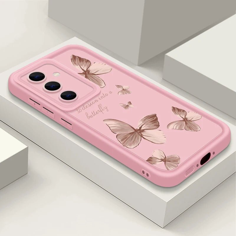 S24 Ultra Gold Butterfly