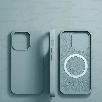 Funda de silicona líquida Magsafe para iPhone 13Pro