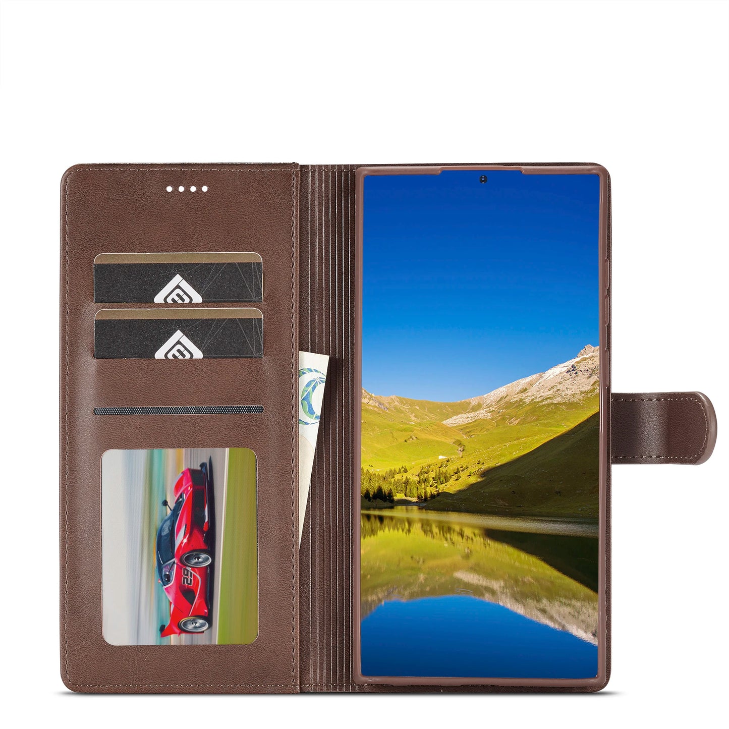 Funda de cuero para el Note 10