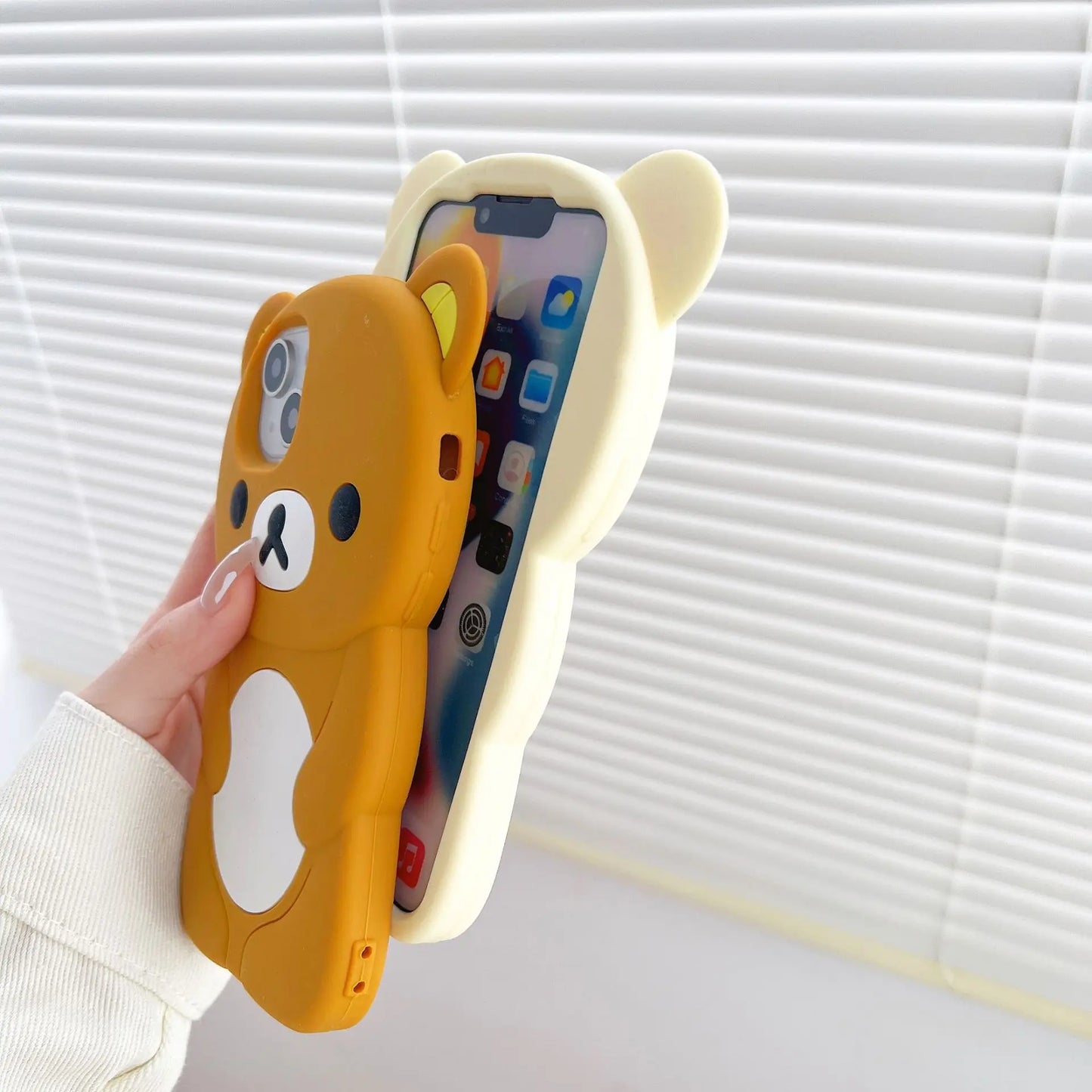 iPhone 16PM Bear Silicone