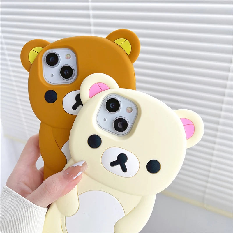 iPhone 16PM Bear Silicone