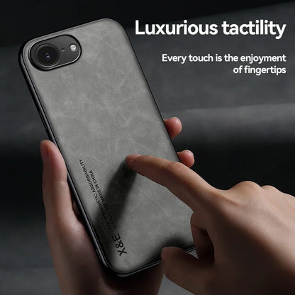 iPhone 16E Magnetic Leather Case