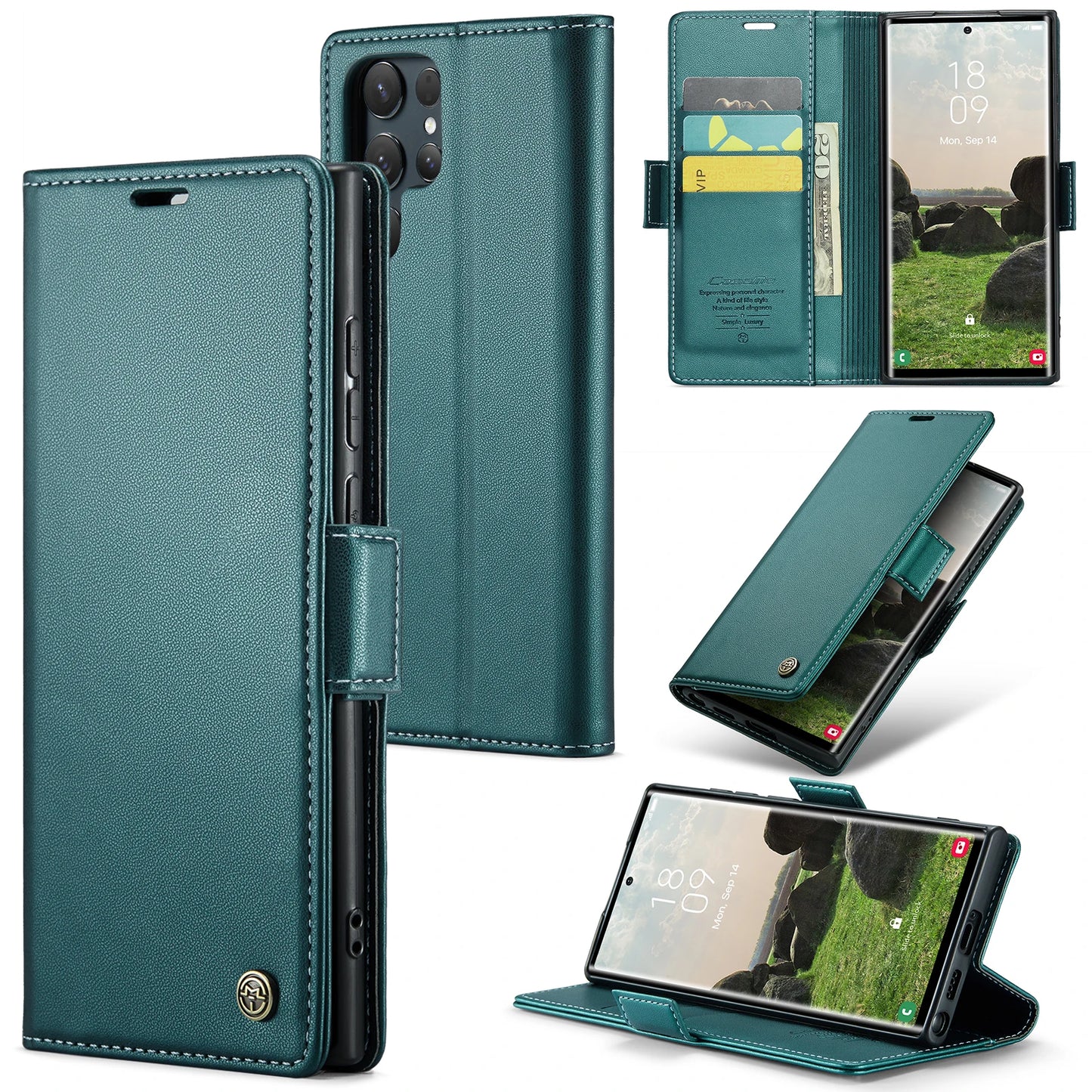 Funda tipo cartera para el S22 Ultra