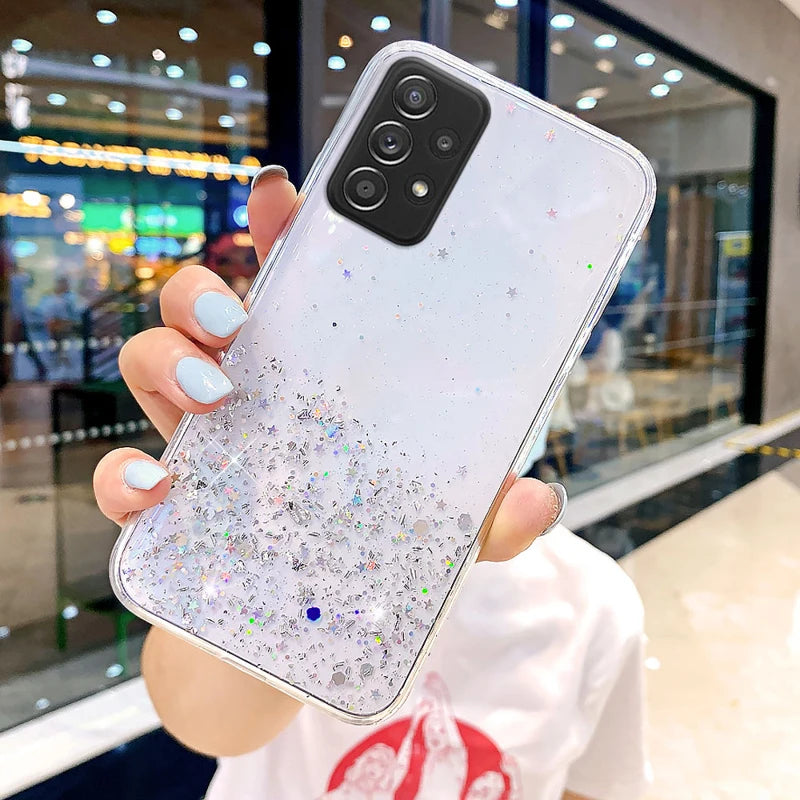 Funda trasera de silicona para Note 10+