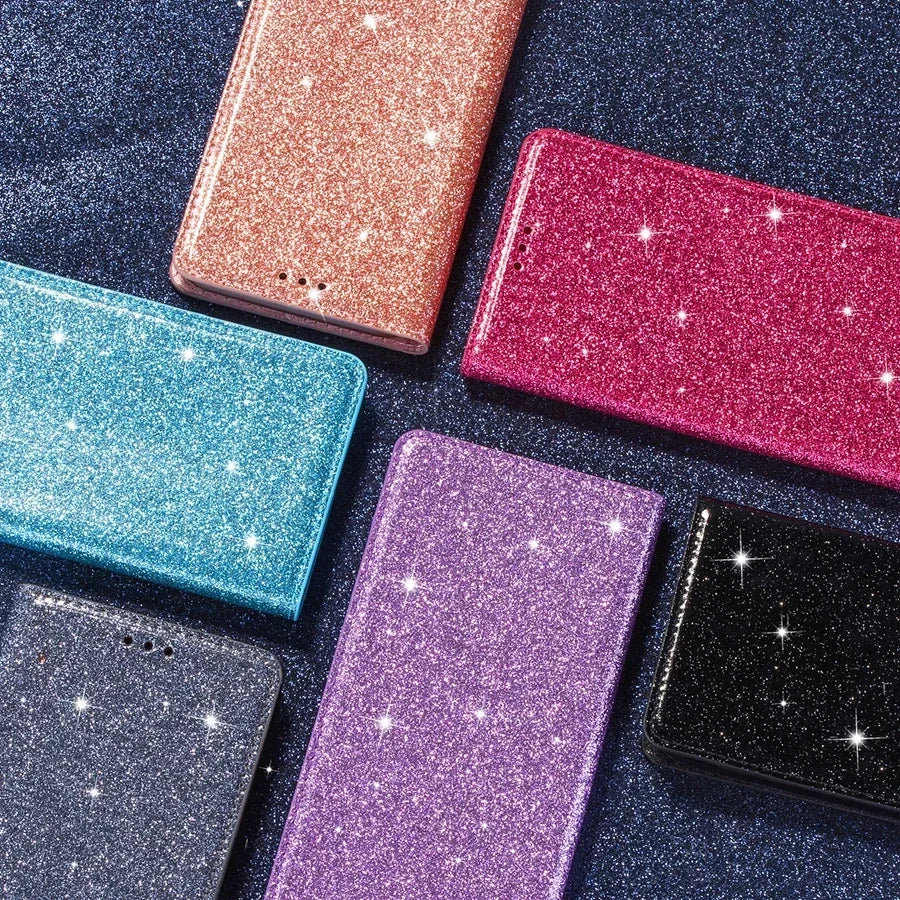 Cartera magnética con tapa para iPhone 13/12Mini