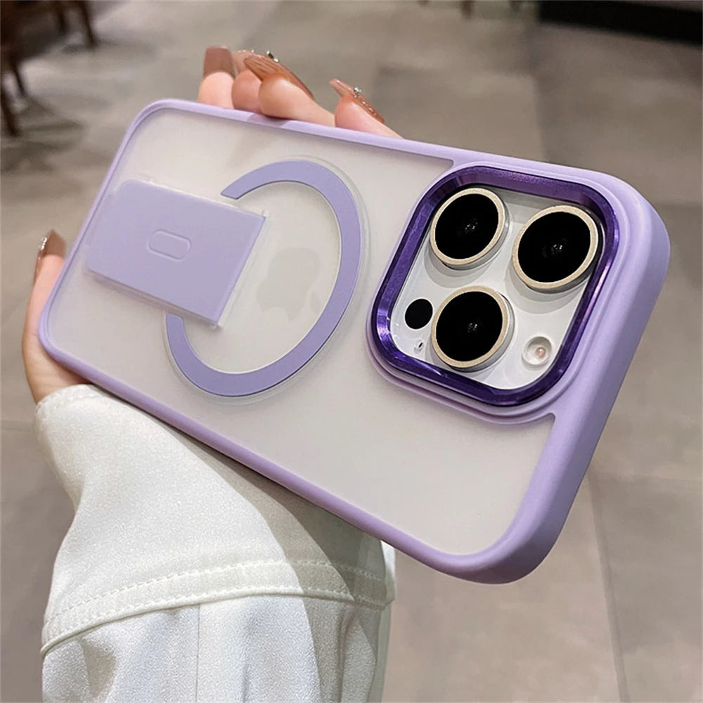 iPhone 17 MagSafe Kickstand Case – Stylish &Protective