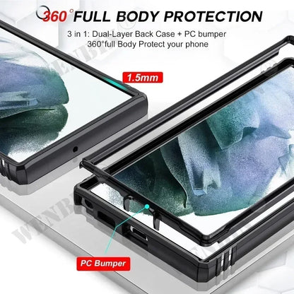 Funda con soporte para S22 Ultra