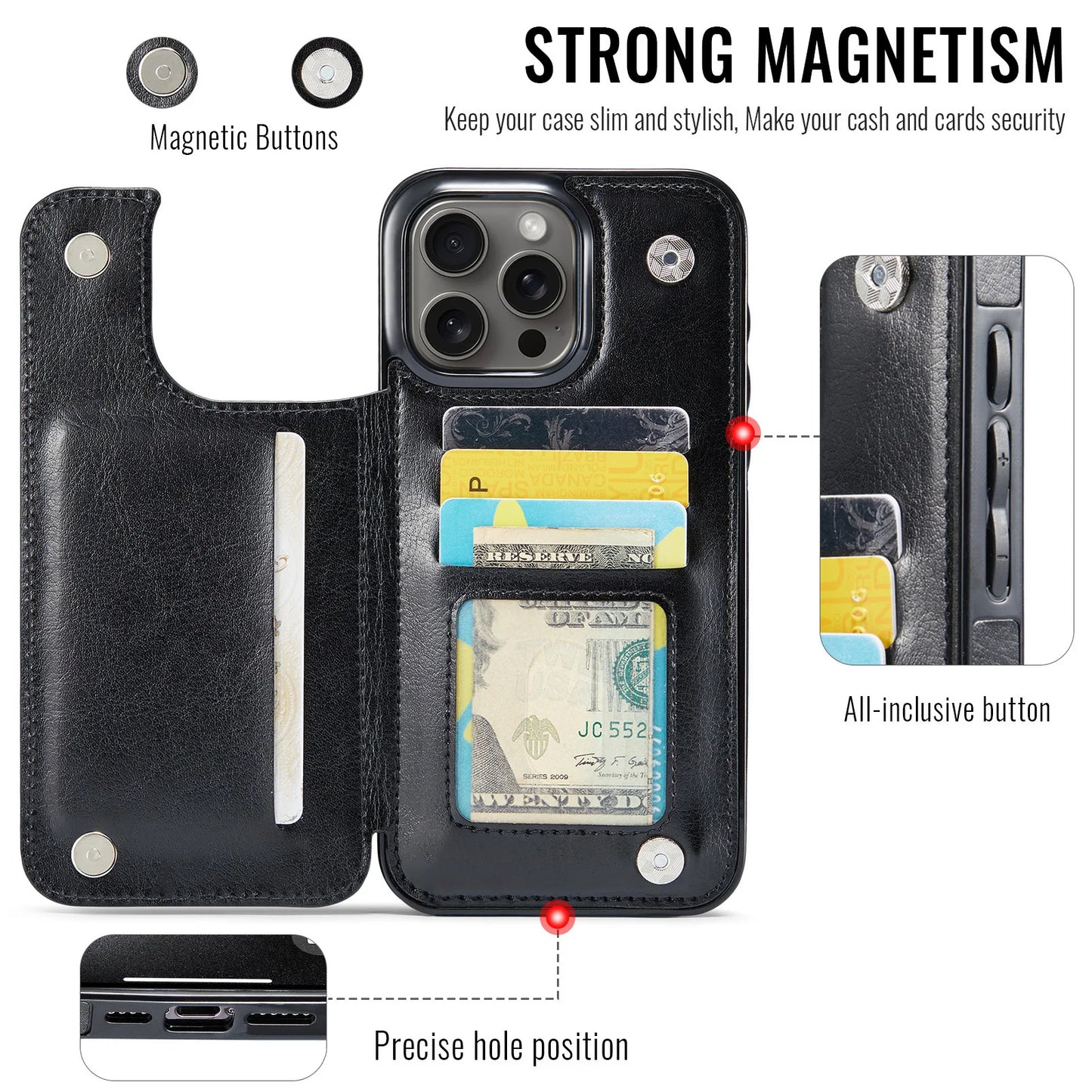 iPhone 16PM Card Holder
