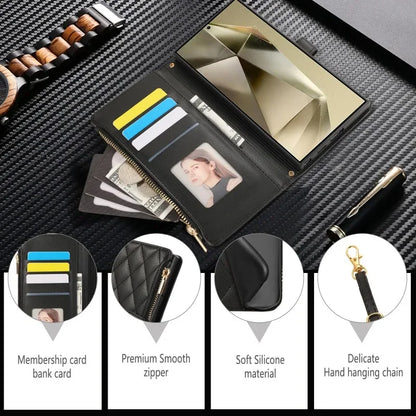 Funda tipo cartera cruzada S23+