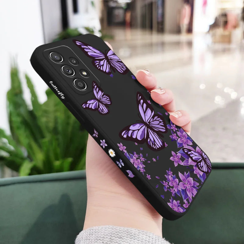 Purple Butterflies Case