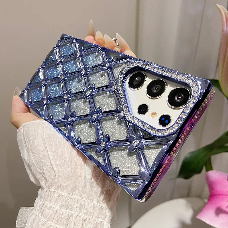 Flor de diamantes de imitación S23 Ultra