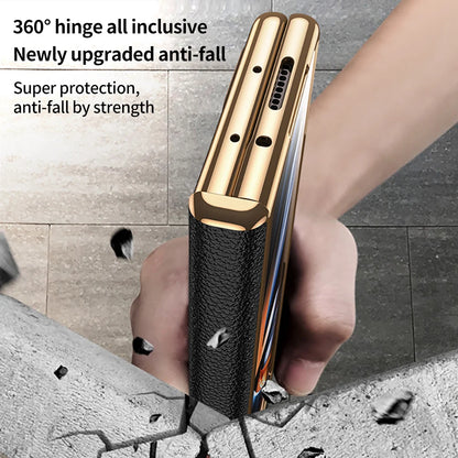 Z Fold 6 Leather Case