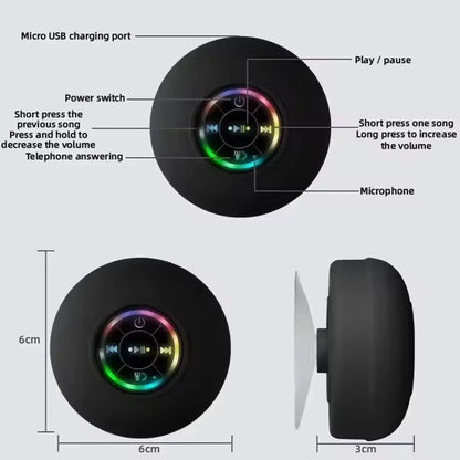 Altavoz Bluetooth resistente al agua