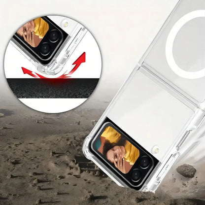 Z Flip 5 Transparente