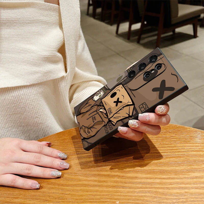 Funda para Note 20 Ultra Paper Man