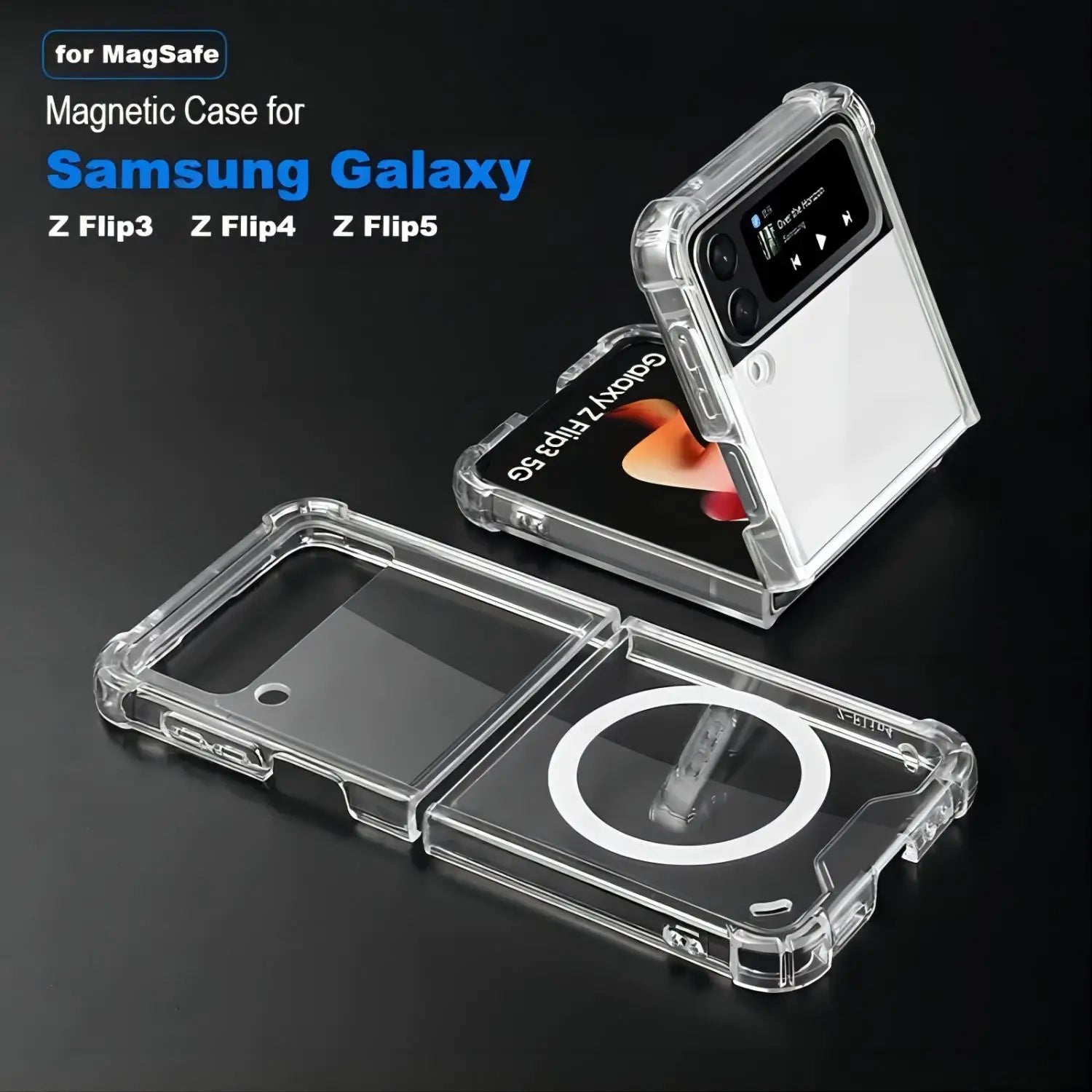Z Flip 5 Transparente