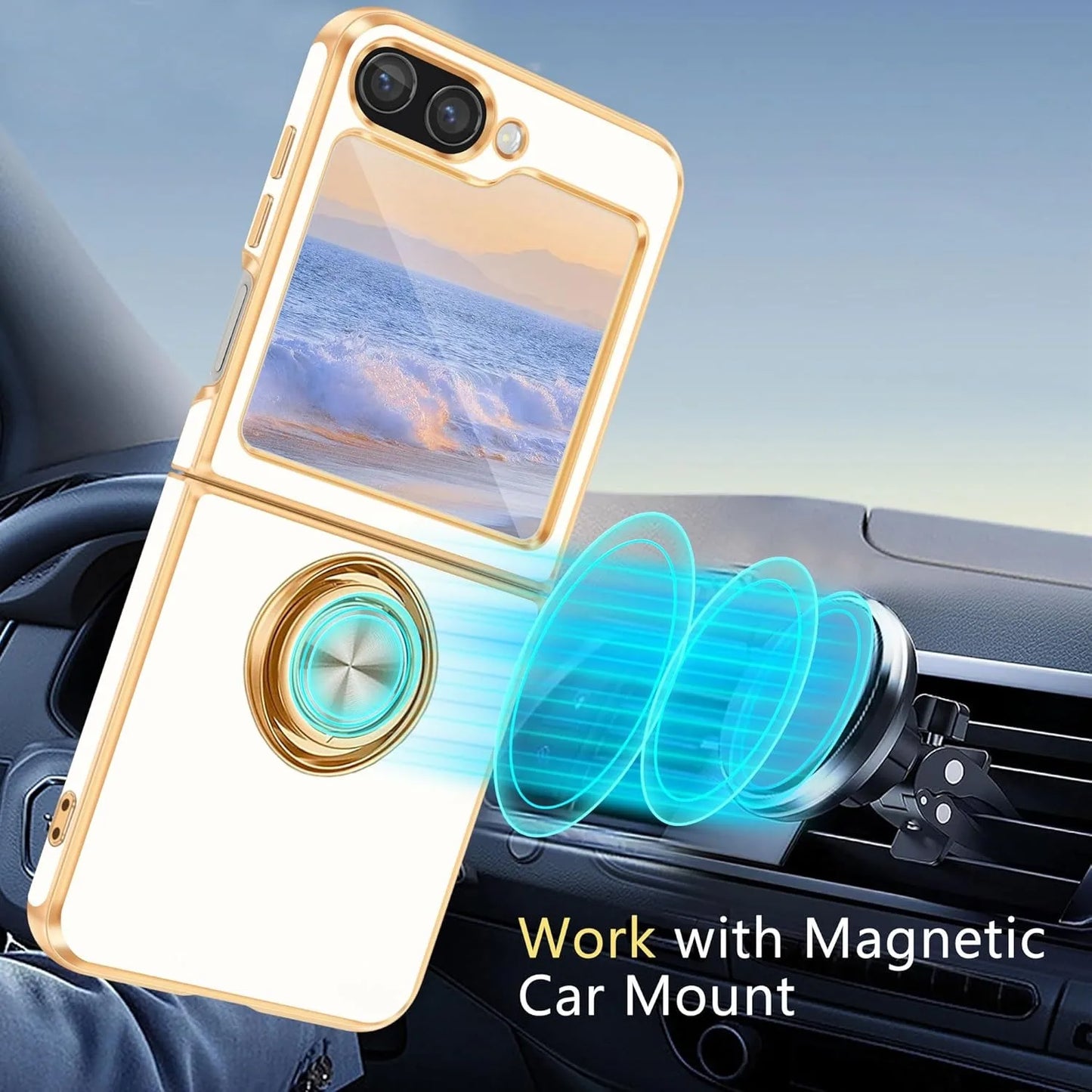 Funda magnética para Z Flip 6