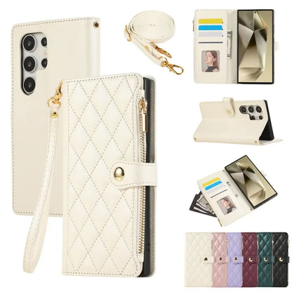 Funda tipo cartera cruzada S23+
