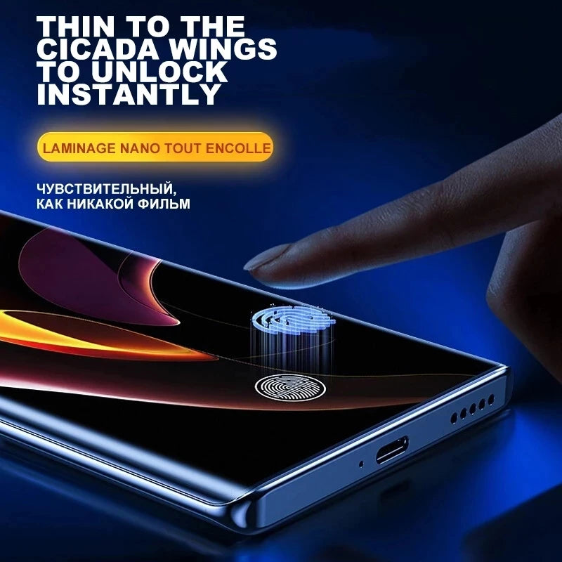 Película protectora antiespía para Note 20 Ultra