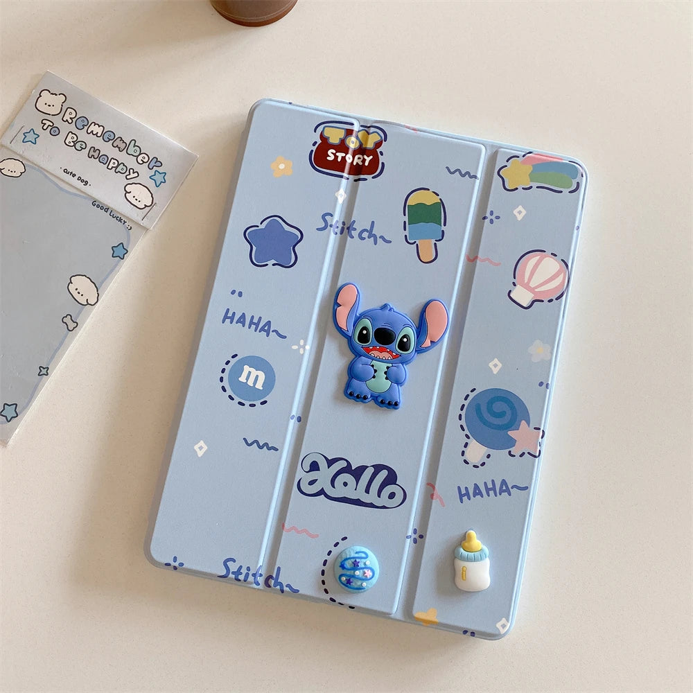 iPad 5 y 6 Stitch lindo