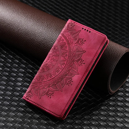 Funda magnética de cuero con tapa para iPhone 13/12Mini