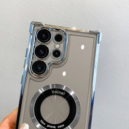 S22 Ultra Luxury Plateado Magnético