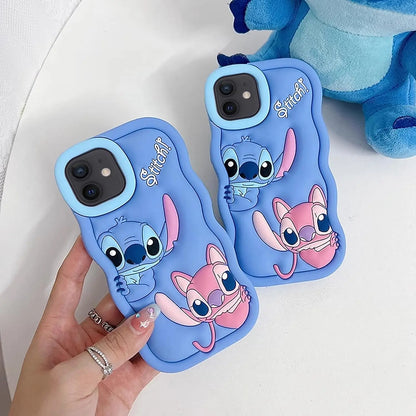 iPhone 16PM Silicone Wave Stitch