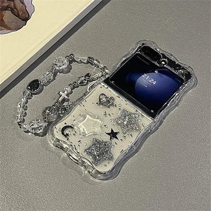 Funda protectora con borde para Z Flip 5