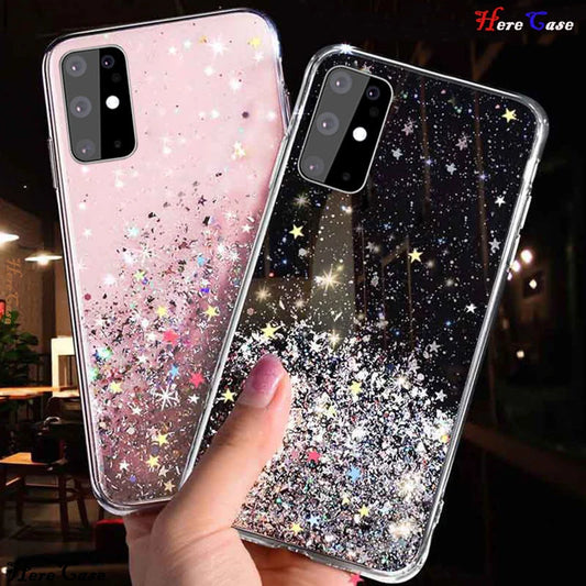 Funda trasera de silicona para Note 10+
