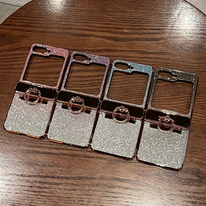 Funda rígida de lujo para Z Flip 6