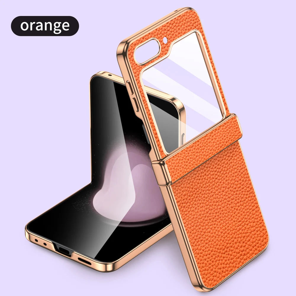Funda protectora de vidrio templado para Z Flip 5