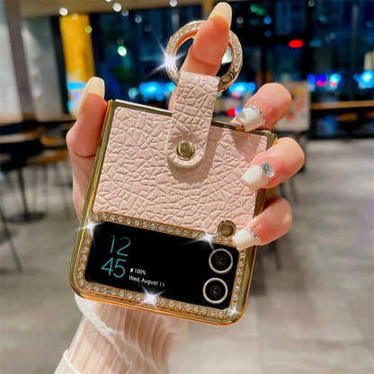 Funda de lujo a prueba de golpes para Z Flip 5