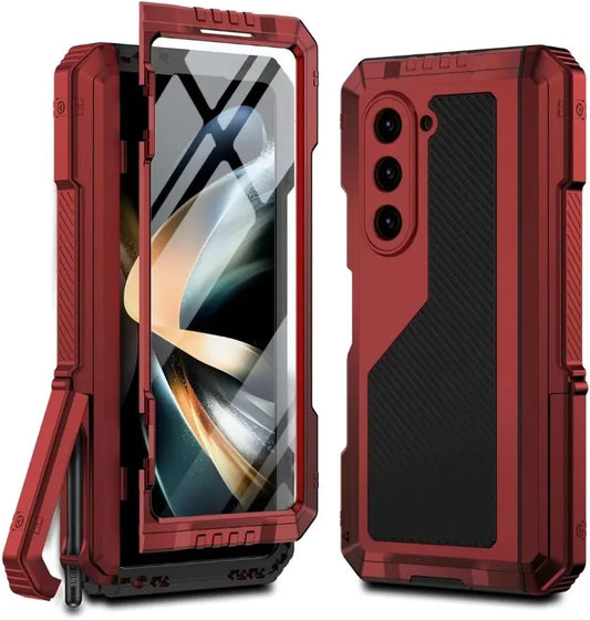 Funda de silicona de aluminio plegable Z Fold 4