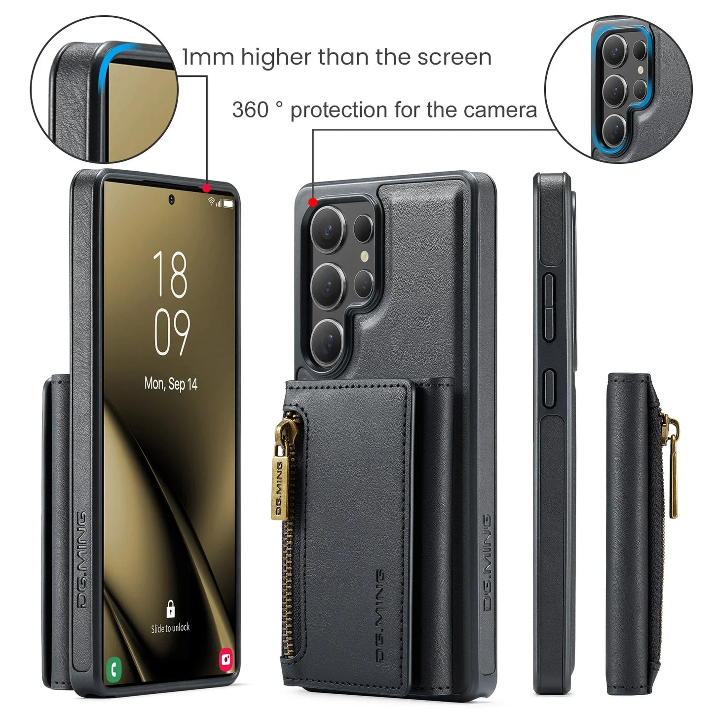 Funda con soporte magnético ultra S22
